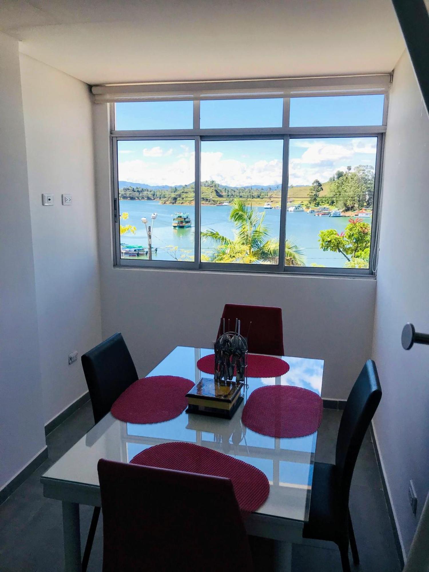 Aptos Vista Al Embalse, Frente Al Lago, Restaurantes, Bares Guatapé Δωμάτιο φωτογραφία