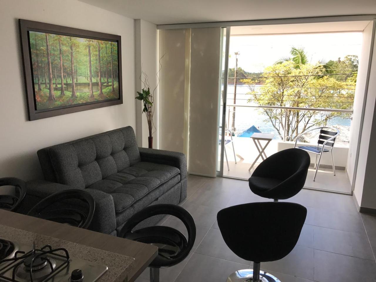 Aptos Vista Al Embalse, Frente Al Lago, Restaurantes, Bares Guatapé Δωμάτιο φωτογραφία